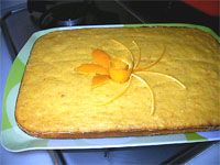 receta de Bizcocho de naranja II