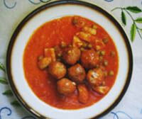 receta de Albndigas con sepia