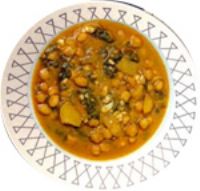 receta de Potaje de garbanzos