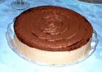 receta de Tarta helada de chocolate