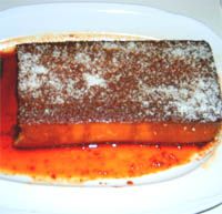 receta de Budin de manzanas