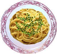 receta de Espaguetis a la albahaca