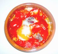 receta de Huevos al plato a la madrileña