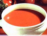 receta de Consomé frío de tomate