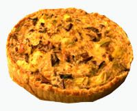 receta de Quiche de zanahorias y perejil