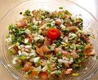 receta de Ensalada pico de gallo