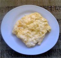 receta de Tortilla de queso en microondas