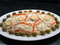 receta de Ensaladilla con surimi