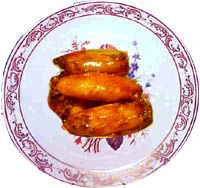 receta de Alitas de pollo agridulces