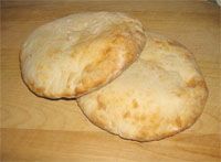 receta de Pan de pita