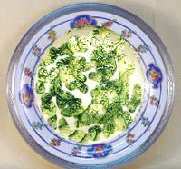 receta de Ensalada griega de pepino y yogur