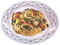 receta de Fideos con mariscos (cocina en wok) HUAIYANG