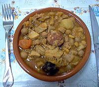 receta de Callos con garbanzos