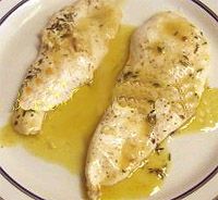 receta de Filetes de pollo a la naranja