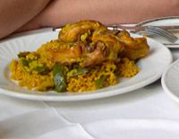 receta de Paella valenciana