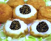 receta de Patatas rellenas al caviar