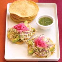 receta de Salbutes o tostadas Yucatecas