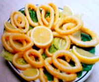 receta de Calamares fritos