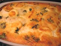 receta de Merluza a la salsa de almendra gratinada