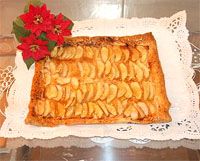 receta de Tarta de manzana de hojaldre II