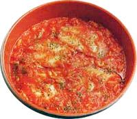 receta de Merluza al horno con tomate