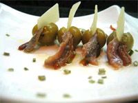 receta de Banderillas de aceitunas