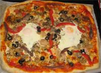 receta de Pizza casera