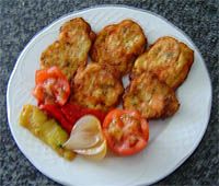 receta de Tortitas de coliflor