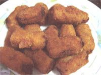 receta de Croquetas de jamn york y cabrales