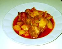 receta de Costillas de cerdo con patatas