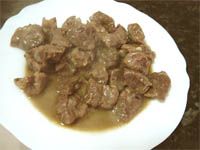 receta de Carrillada ibrica en salsa