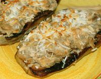 receta de Berenjenas al roquefort