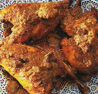 receta de Pollo  frito al perejil