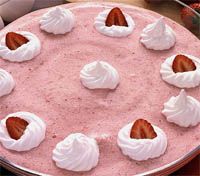 receta de Mousse de fresas y amarettis