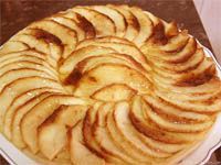 receta de Tarta de manzana X