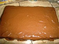 receta de Torta de Galletas de Chocolate al Queso