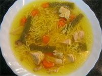 receta de Sopa de fideos (Chef 2100)