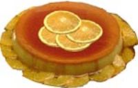 receta de Flan de naranjas dulces