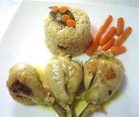 receta de Pollo al curry  V