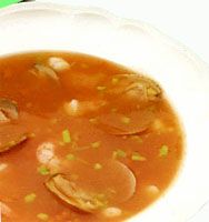 receta de Sopa de rape