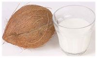 receta de Leche de coco