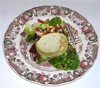 receta de Ensalada con queso de cabra y nueces