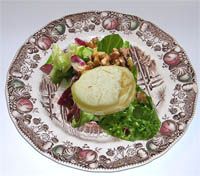 receta de Ensalada con queso de cabra y nueces