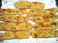receta de Rosquilletas de cacahuete y de queso