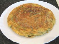 receta de Tortilla de esprragos trigueros silvestres