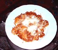 receta de Espaguetis con salsa ragú