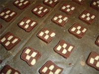 receta de Galletas Blanco y Negro 