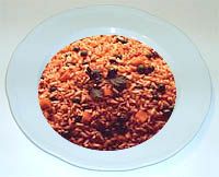 receta de Arroz poblano