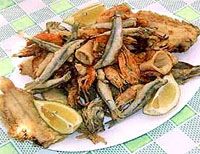 receta de Pescaito Frito a la Malagueña con adobo de ajo