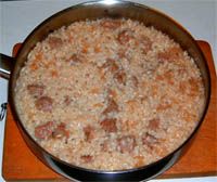 receta de Magro de cerdo con arroz